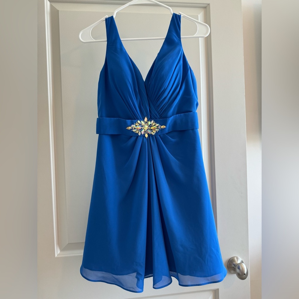 Royal Blue Bridesmaid Dress